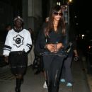 Naomi Campbell – Arriving at Mains at Banking Hall London Fashion Week Party
