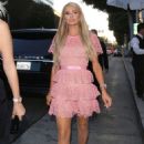 Paris Hilton in Pink – Opening of TOTALEE Hair Salon in Beverly Hills