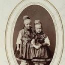 Princesses Victoria and Ella of Hesse: 1868