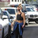 Olivia Wilde – Seen exited the gym in Studio City