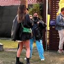 Becky G – Seen at Coachella with her crew in Indio - 454 x 470