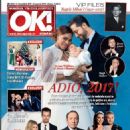Serena Williams, Alexis Ohanian - OK! Magazine Cover [Romania] (21 December 2017)