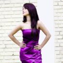 Namrata Shrestha New Purple theme photoshoots - 400 x 337
