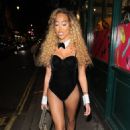 Dani Imbert – Heading to GKBarry Halloween party in London Soho - 454 x 704