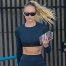 Candice Swanepoel – Seen at a Miami gas station