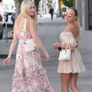 Ella Rose – With Elena Belle spotted at Kitson in Beverly Hills - 454 x 647