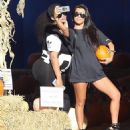 Blac Chyna and Kourtney Kardashian at The Pumpkin Patch in Los Angeles, California - October 14, 2016