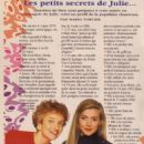 Julie Masse - TV 7 Jours Magazine Pictorial [Canada] (12 November 1992)