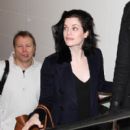 Jessica De Gouw is seen at LAX