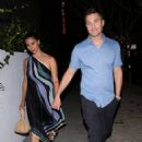 Roselyn Sanchez – With hubby Eric Winter seen at Catch Steak in West Hollywood - 454 x 671