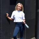 Jorgie Porter – Leave a photo shoot for his new clothing brand Transpire in Manchester - 454 x 634