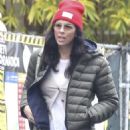 Sarah Silverman – Sharing a kiss with her boyfriend Rory Albanese in Los Angeles