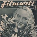 Trude Marlen - Filmwelt Magazine Cover [Germany] (1 April 1934)