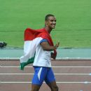Male long jumpers