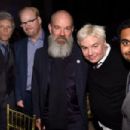 Jon Bon Jovi, Jim Gaffigan, Michael Stipe, Mike Meyers and Aziz Ansari attend the Food Bank Of New York City's Can Do Awards 2016 hosted by Michael Strahan and Mario Batali at Cipriani Wall Street on April 20, 2016 in New York City. - 454 x 302