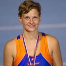 Slovenian female discus throwers