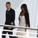 Naomi Campbell in Aereoport venice