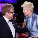 Elton John and Tilda Swinton - The 69th Annual Golden Globes (2012) - 454 x 319