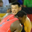 Chinese sport wrestler stubs
