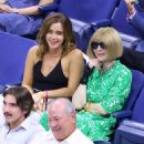 Emma Watson – And Ana Wintour attend the quarter final at The US Open in New York City - 454 x 483