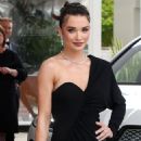 Amy Jackson – In a black gown with a high thigh split – 2023 Cannes Film Festival - 454 x 681