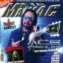 Ace Frehley - Metal Maniac Magazine Cover [Italy] (September 2014)