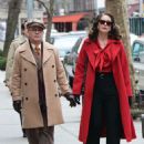 Diane Lane on the Set of Feud: Capote’s Women in New York - 454 x 597