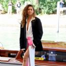Zendaya Coleman – With Rebecca Ferguson arriving in Darsena for Day 3 of the Venice Film Festival
