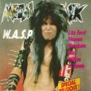 Blackie Lawless - Metal Attack Magazine Cover [France] (June 1989)