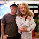 James Hetfield with Robert Plant