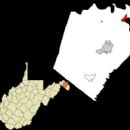 West Virginia populated places on the Potomac River