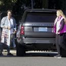 Elizabeth Berkley – With Greg Lauren out in Beverly Hills - 454 x 303