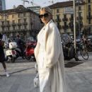 Caroline Daur – Arrives to Alberta Ferretti Show at Milan Fashion Week - 454 x 681