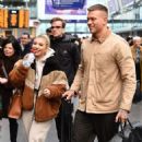 Olivia Buckland and Alex Bowen – Arriving at the Piccadilly Train Station in Manchester - 454 x 705