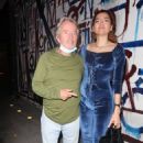 Blanca Blanco – With her partner John Savage arrive for dinner at Craig’s in West Hollywood - 454 x 681