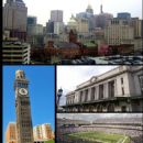 Populated waterside places in the United States
