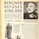 Elisabeth Bergner - Picture Play Magazine Pictorial [United States] (August 1935) - 454 x 629