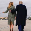 Melania Trump – Pictured at Andrews Air Force Base Maryland - 454 x 518