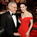 Steven Spielberg and Rachel Brosnahan - 81st Golden Globe Awards (2024)