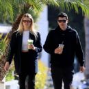 Hailey Clauson – With boyfriend Julian Herrera stroll through West Hollywood - 454 x 681