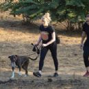 Amber Heard – goes on a hike in Los Angeles
