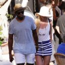 Lindsey Vonn and P. K. Subban vacationing in Capri, Italy on July 1, 2018