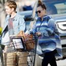 Kaley Cuoco – On a lunch with her sister Brianna Cuoco in Calabasas