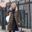 Malin Akerman – Seen while walking her dog in Los Angeles