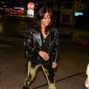 Michelle Rodriguez – With a leather jacket at Chateau Marmont in West Hollywood - 454 x 618