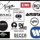 Albums by record label