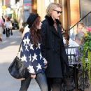 Lily Collins and Jamie Campbell Bower out in Toronto (September 16)