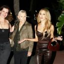 Martina Navratilova – With Julia Lemigova on a night out with friends in Miami - 454 x 622