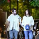 Jeanne Cadieu – With Jake Gyllenhaal as they enjoy dinner in SoHo – New York