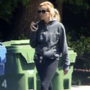 Camille Grammer – Spotted walking her dog - 454 x 681